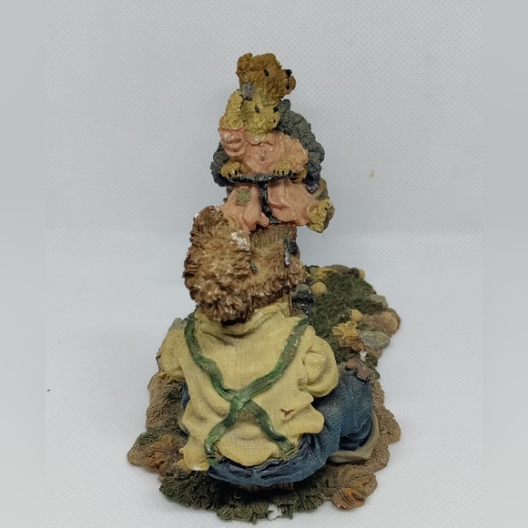 2001 VTG Boyds Bears & Friends Grandpa Bearykins with Molly & Jeff - Picture 2 of 7